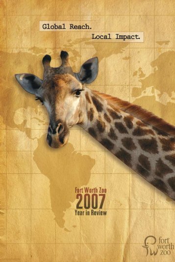 During its 2008-2009 season, the Travel Program - Fort Worth Zoo