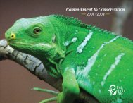 Zoo's Commitment to Conservation - Fort Worth Zoo