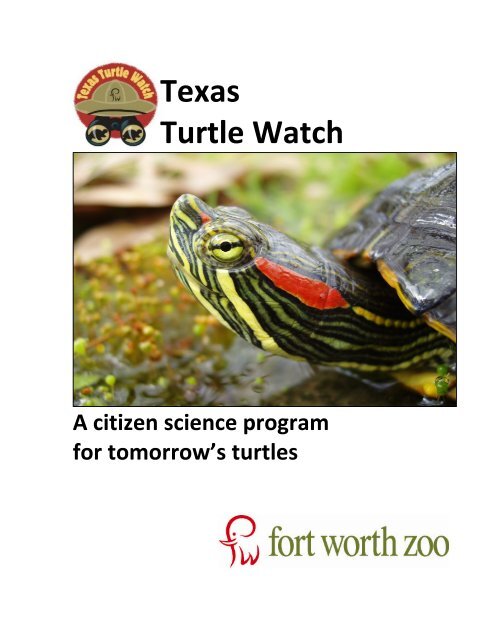 Texas Turtle Watch Curriculum Training Guide Fort Worth Zoo