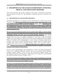 4 description of the human environment, potential ... - Lee Altenberg