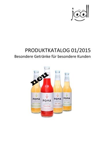 Produktkatalog 01/2015