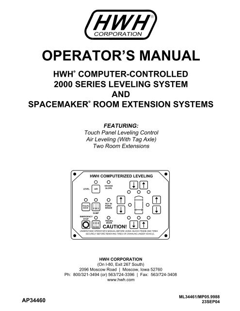 ML34461 - HWH Corporation