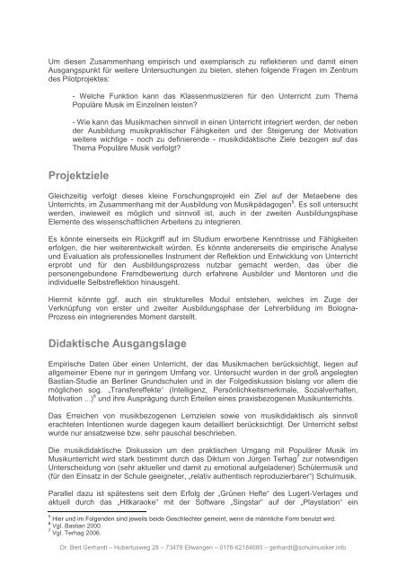 PDF (45 Seiten - 3268 kb - Schulmusiker.info