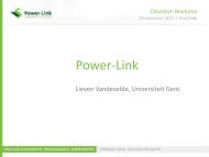 Lieven Vandevelde, Directeur Power-Link - Universiteit Gent
