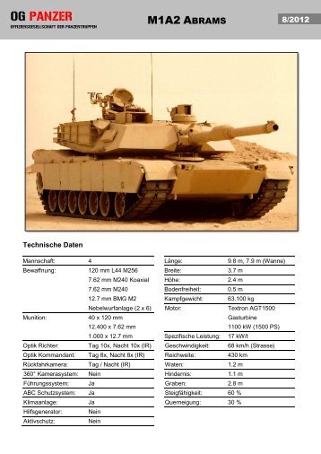 M1A2 Abrams - OG Panzer