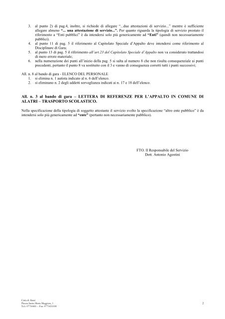 errata corrige_pubblicazione - Comune di Alatri