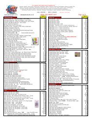 APRIL 2011 PRICE LIST Page 1 of 3 - Planet Nails