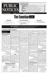 Countian Public Notices - Missouri Lawyers Media