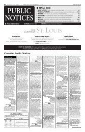 Countian Public Notices - Missouri Lawyers Media