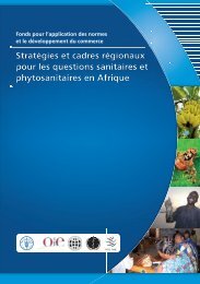 StratÃ©gies et cadres rÃ©gionaux SPS en Afrique - Standards and ...