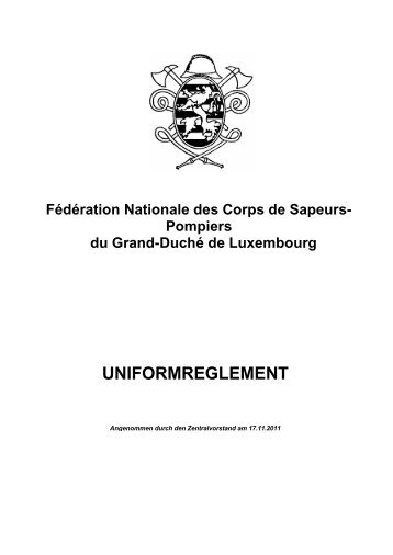 Fédération Nationale des Corps de Sapeurs- Pompiers du ...