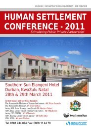 For Further Info Download PDF - Master Builders KwaZulu-Natal