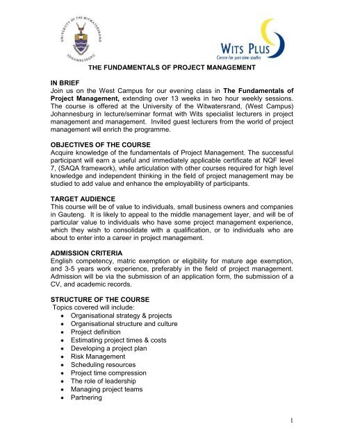 DRAFT BROCHURE FOR PROSPECTIVE STUDENTS - Vibrant Media