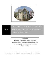 North Prospect Hill - Preservation Buffalo Niagara