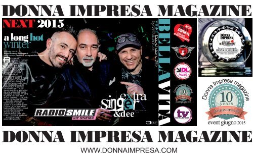 DONNA IMPRESA MAGAZINE by BELLA VITA NEXT 2015