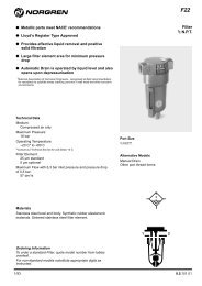 Excelon B72G-2AK-AE1-RMG Pneumatic Filter w/ Auto Drain 