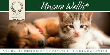Unsere Wellis® speziell für Hunde und Katzen - Boswelia