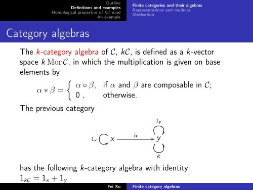 my beamer presentation - Departament de matemÃ tiques