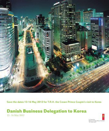 Danish Business Delegation to Korea - Danish Design Association
