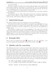 1 Initial field format 2 Example field 3 Matlab code for ... - LMD