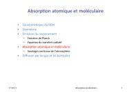 Absorption molÃ©culaire