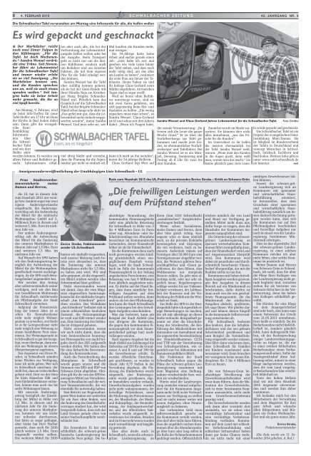 Schwalbacher Zeitung