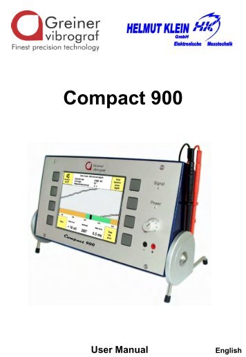 Compact 900 - Electronic Instrument Service