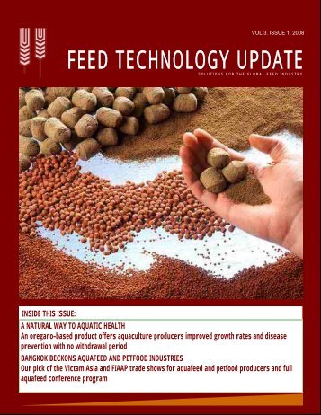 feed technology upda feed technology updatete - AquaFeed.com