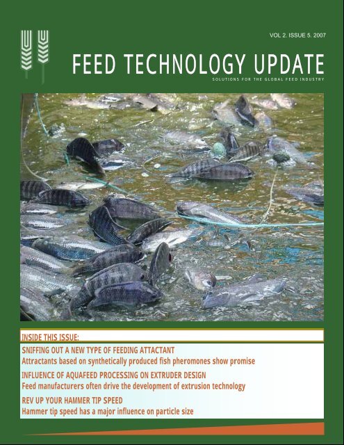 feed technology upda feed technology updatete - AquaFeed.com