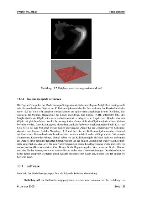 Projekt Micarpet Projektbericht - artecLab - Universität Bremen