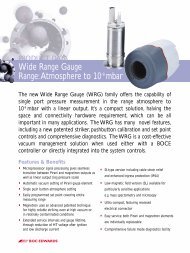 WRG wide range gauge datasheet