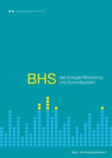 BHS das Energie-Monitoring- und Kontrollsystem - Berg