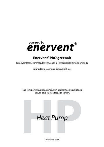 HPHeat Pump - Enervent