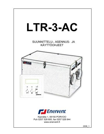 LTR-3-AC - Enervent