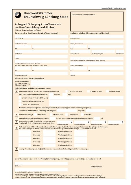 Pdf Datei Handwerkskammer Braunschweig La Neburg Stade