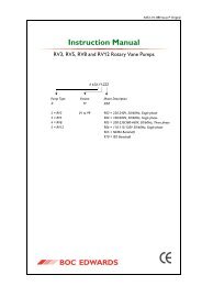 Instr Manual: RV3, RV5, RV8 and RV12 Rotary Vane Pumps - en