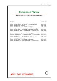 Instr Manual: E2M28 and E2M30 Rotary Vacuum Pumps - en