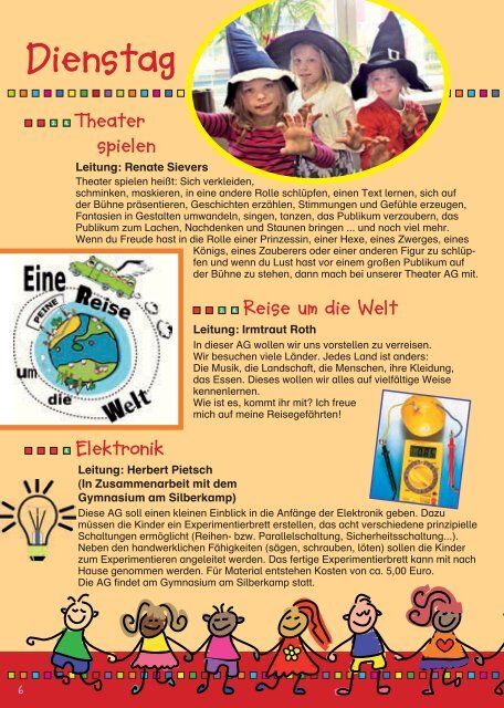 Dienstag - Eichendorffschule