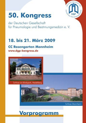 50. Kongress - Deutsche Gesellschaft fÃ¼r Pneumologie