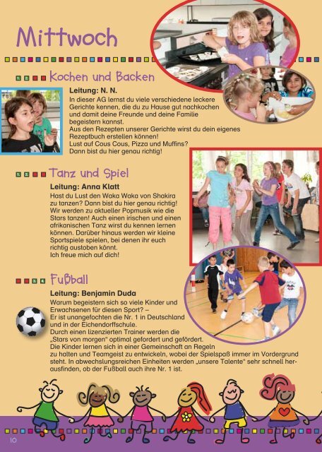 AG-Angebote Mittag- essen - Eichendorffschule