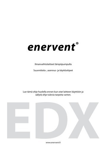 Enervent greenair EDX