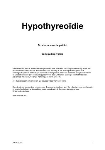 Hypothyreoïdie