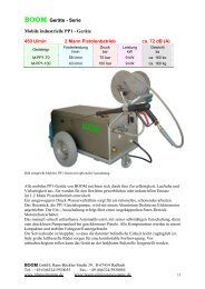 Produktinformation (pdf-file) - Boom GmbH