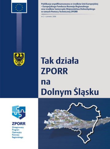 ZPORR - Urząd Marszałkowski Województwa Dolnośląskiego