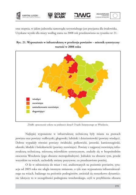 Analiza tendencji rozwojowych regionu w odniesieniu do zgodności ...