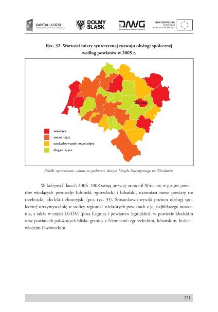 Analiza tendencji rozwojowych regionu w odniesieniu do zgodności ...