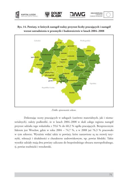 Analiza tendencji rozwojowych regionu w odniesieniu do zgodności ...