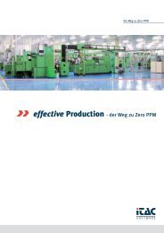 effective Production - der Weg zu Zero PPM - iTAC Software AG