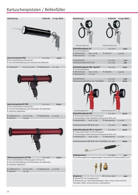 603/50 · 603/100 AIRPROFI zweistufig verdichtend 723/100