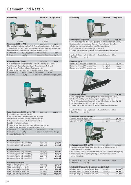 603/50 · 603/100 AIRPROFI zweistufig verdichtend 723/100